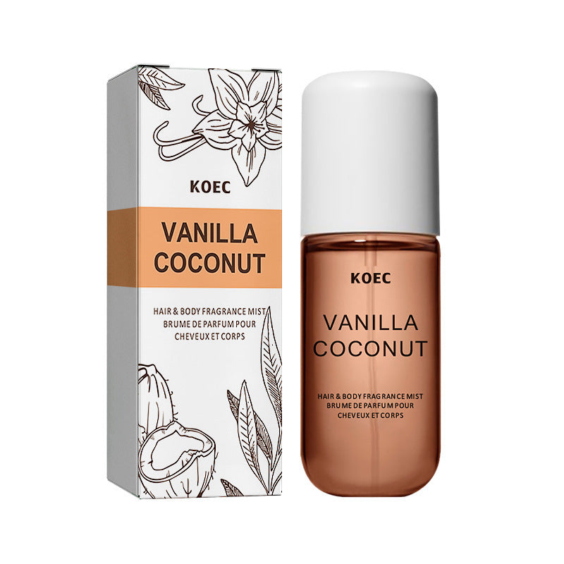 KOEC™ Vanilla Hair & Body Spray for Men – Smooth. Warm. Masculine.