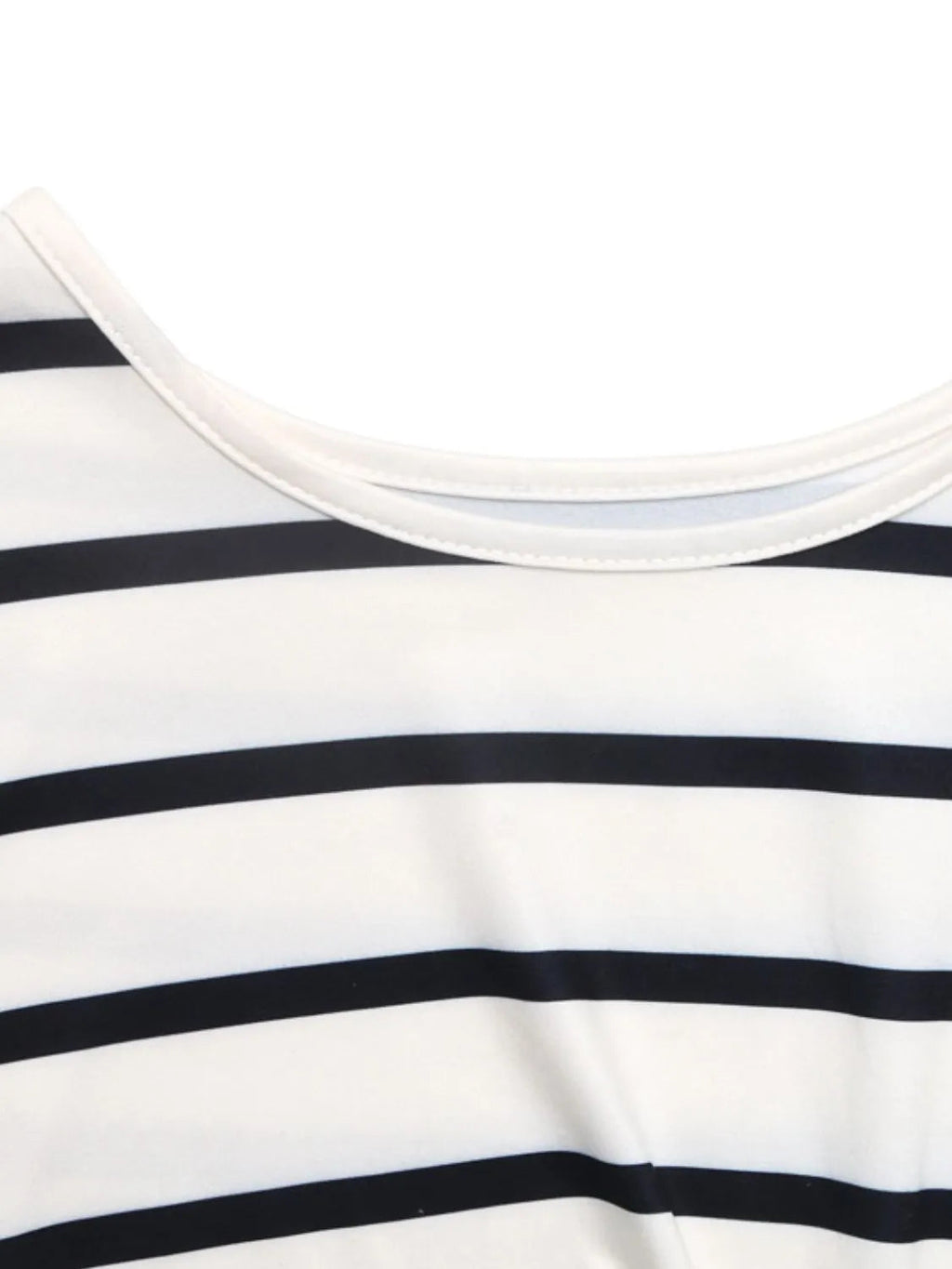 Slit Twisted Striped Sleeveless Midi Dress