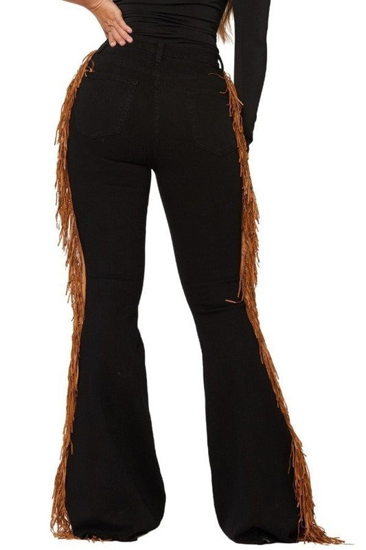 Fringe Bell Bottom - Inseam 32