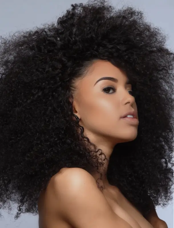 Afro Curly | Voluminous Afro Wig – Premium Human Hair for Bold Curls