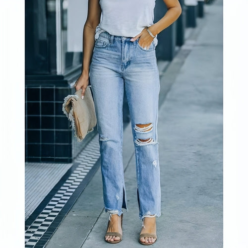 SkyFade™ - Fashion Street Washed Jeans