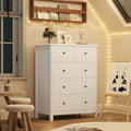 White Five Drawer Dresser For Bedroom Organization