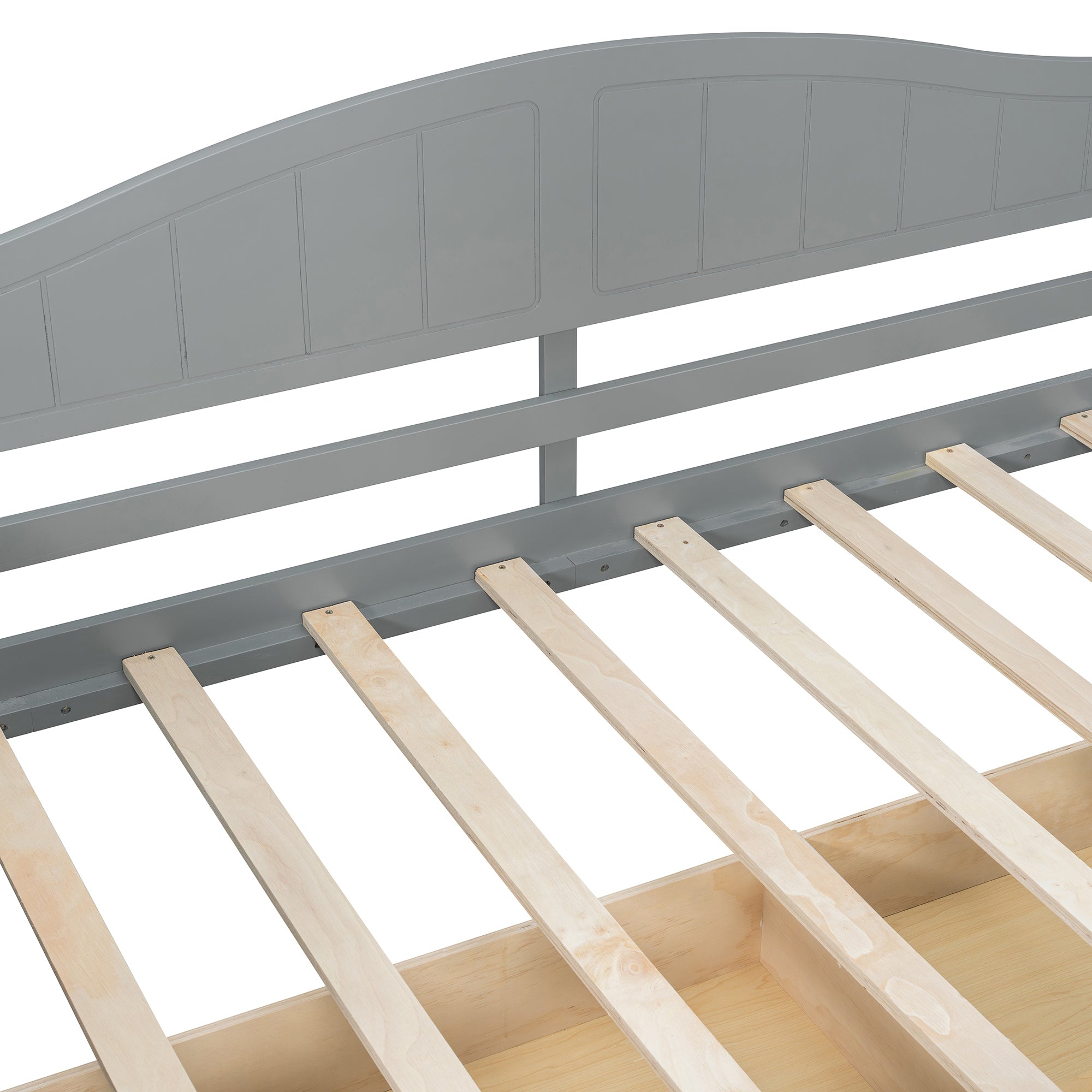 Twin Size Canopy Day Bed with 2 Drawers, Canopy Bed Frame for Bedroom