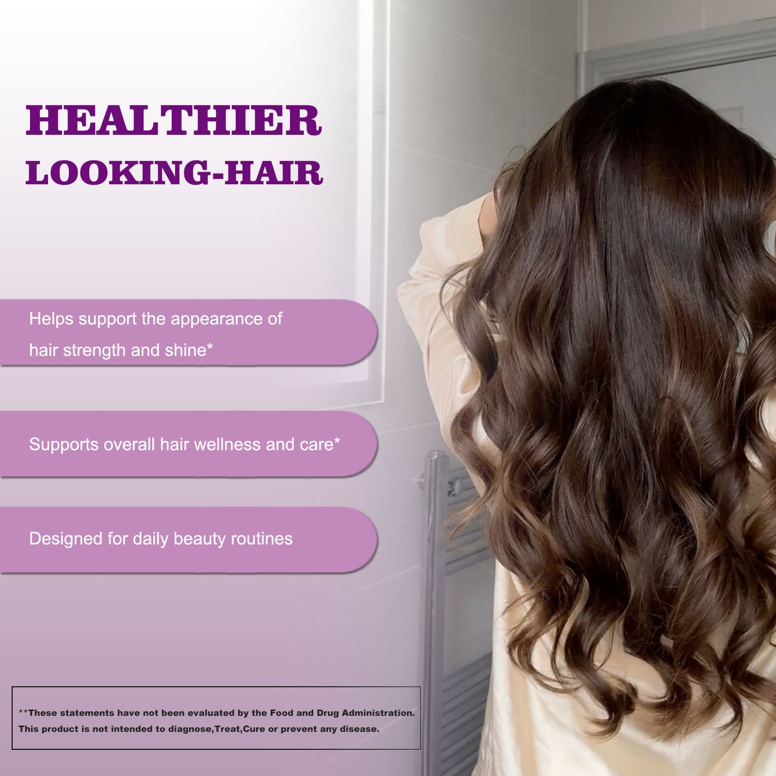 WINYEL Hair Growth Soft Chewables, Containing Hair Growth Vitamins For