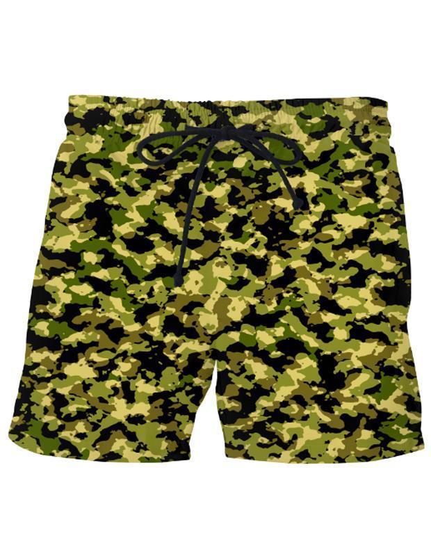 Camouflage Swim Shorts