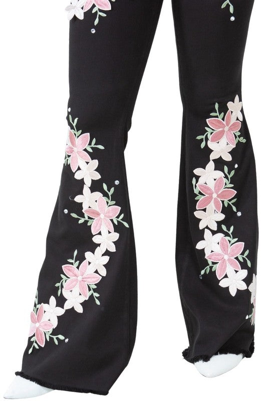 Angela Bell Bottom Jean - Inseam 30