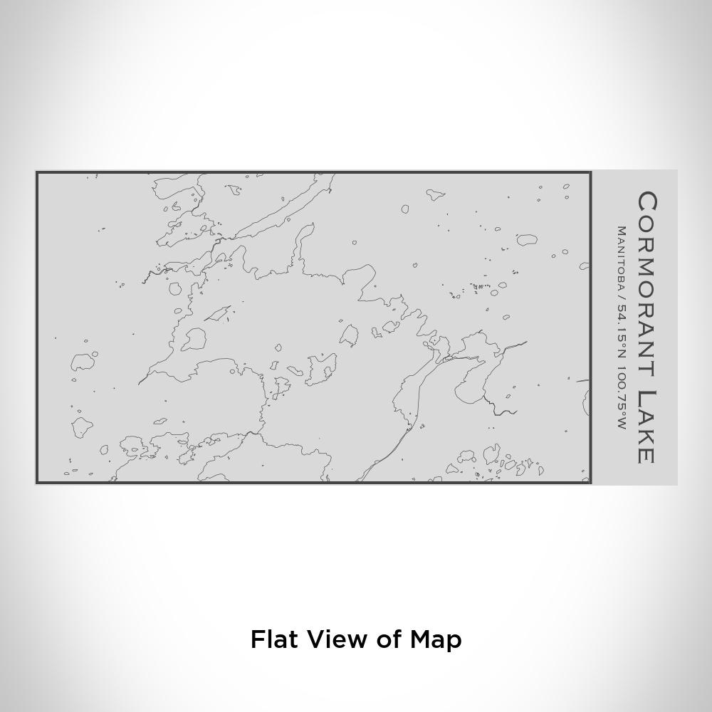 Cormorant Lake - Manitoba Map Insulated Bottle