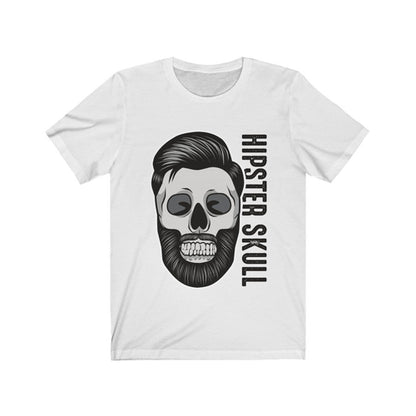 Black Plum Charlie Hipster Skull graphic T-shirt with bold pop culture design, featuring a stylish skull illustration on front.
