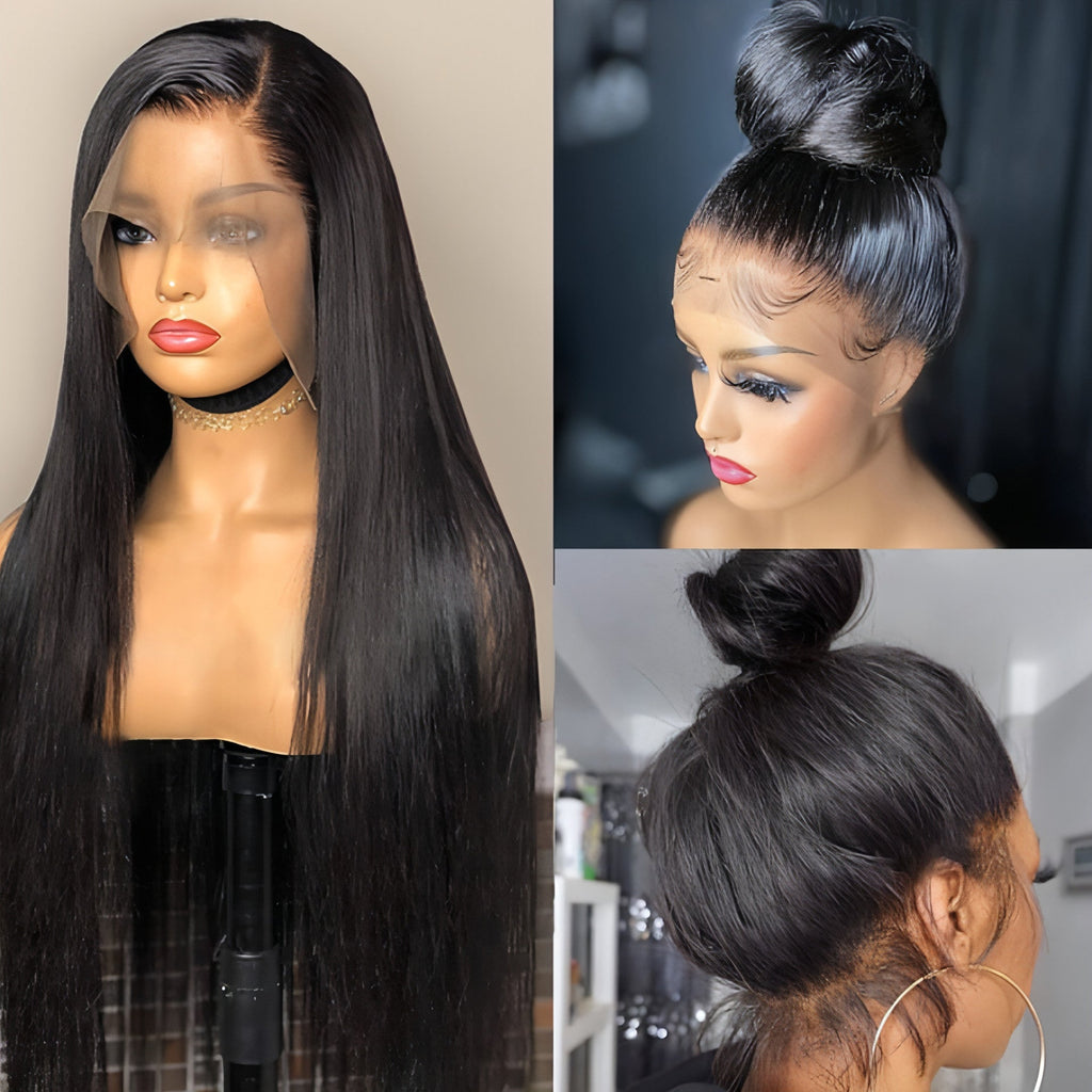 LuxeWave - Real Human Hair Lace Wig Set