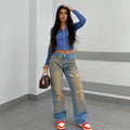UrbanEase™ – Loose High Waist Street Jeans
