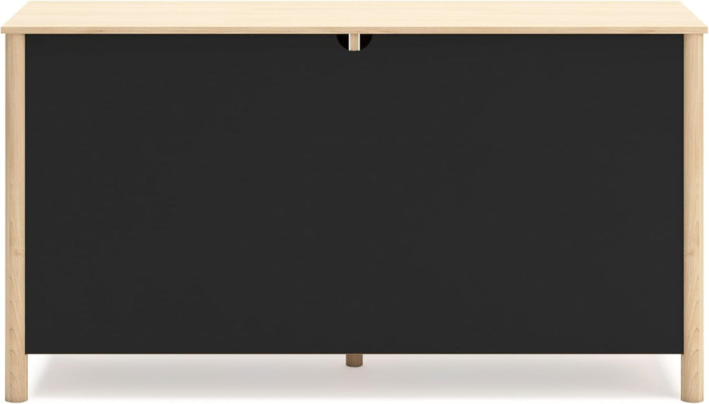 Light Brown Six Drawer Dresser For Bedroom Storage