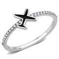 DA311 No Plating Stainless Steel Ring with Epoxy