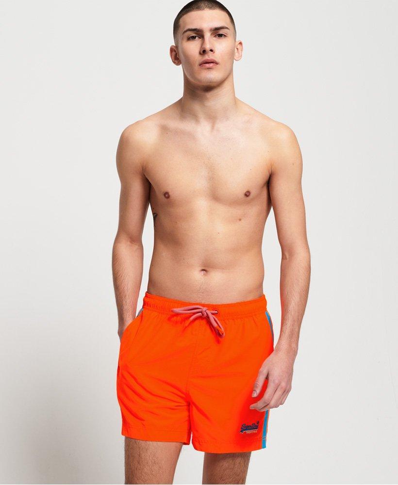 Dark Orange Swim Shorts