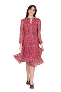 Women Floral Fit and Flare Dress