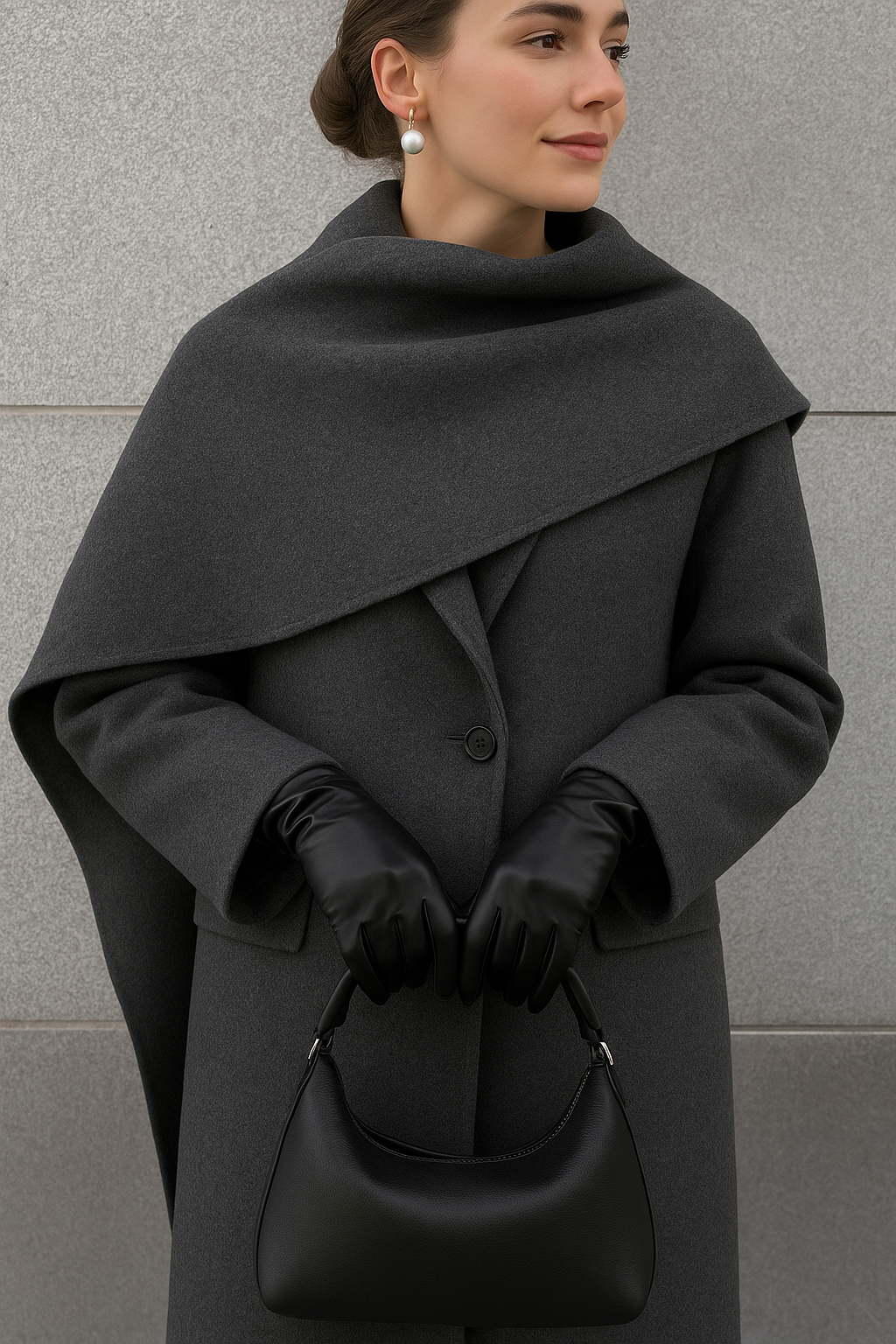 Urban Drape Wool Coat – 25 Edition