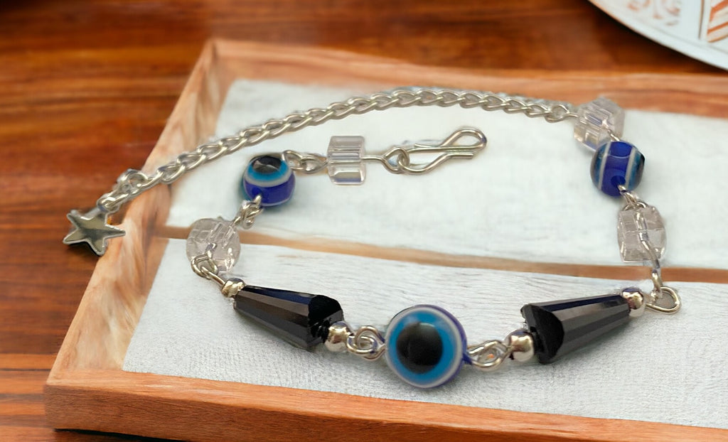 Fortune’s Shield Evil Eye Bracelet