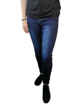 Blue Distressed Skinny Jeans