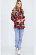Oversize Boyfriend Plaid Checkered Flannel