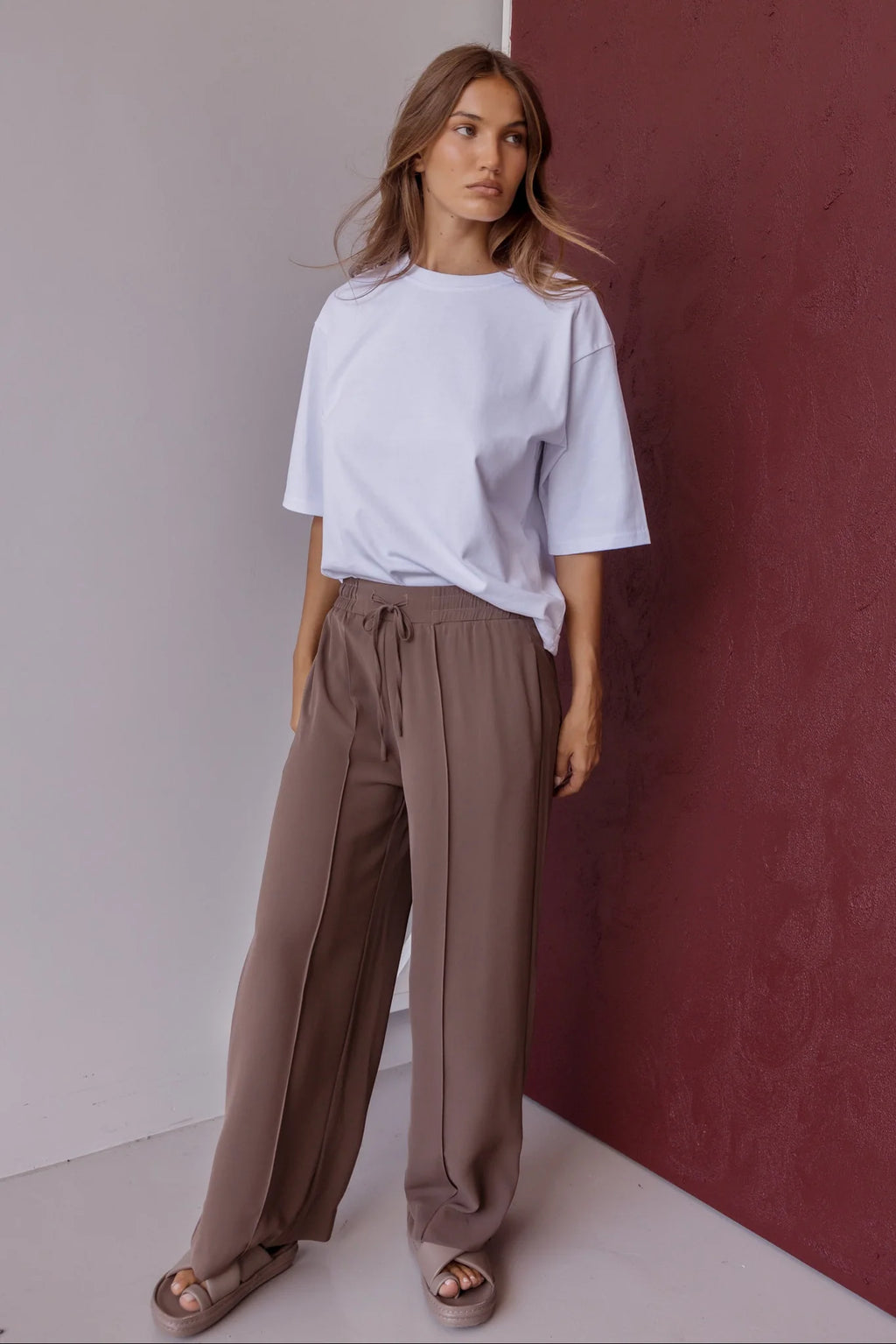 Relaxed Crew Neck Tee for Everyday Wear