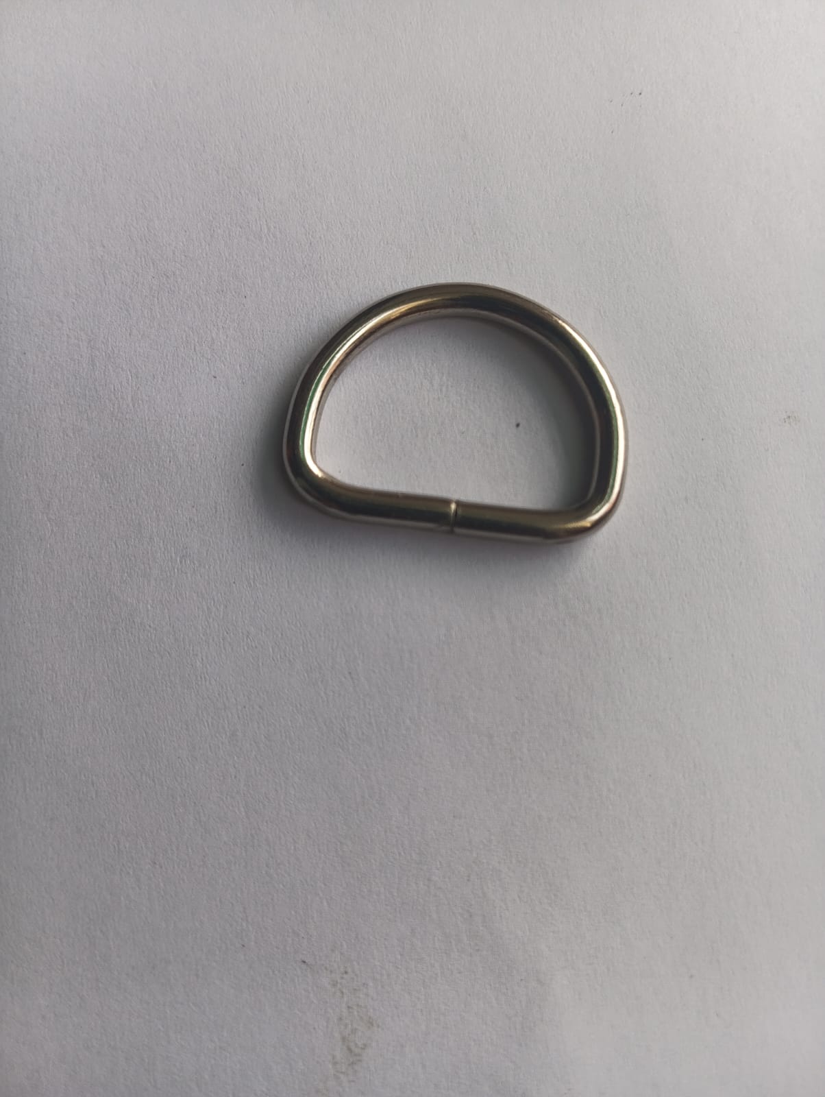 D  Ring nikil plated