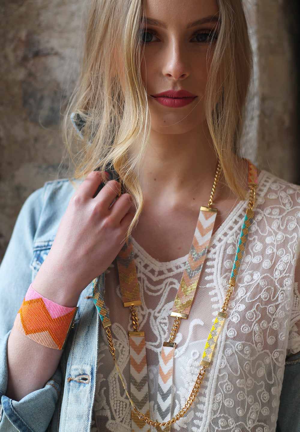 Pamplemousse XL Cuff Bracelet