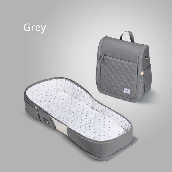 Baby Portable Bed Bag Foldable Newborn Travel Crib Carry-on Nest Bed