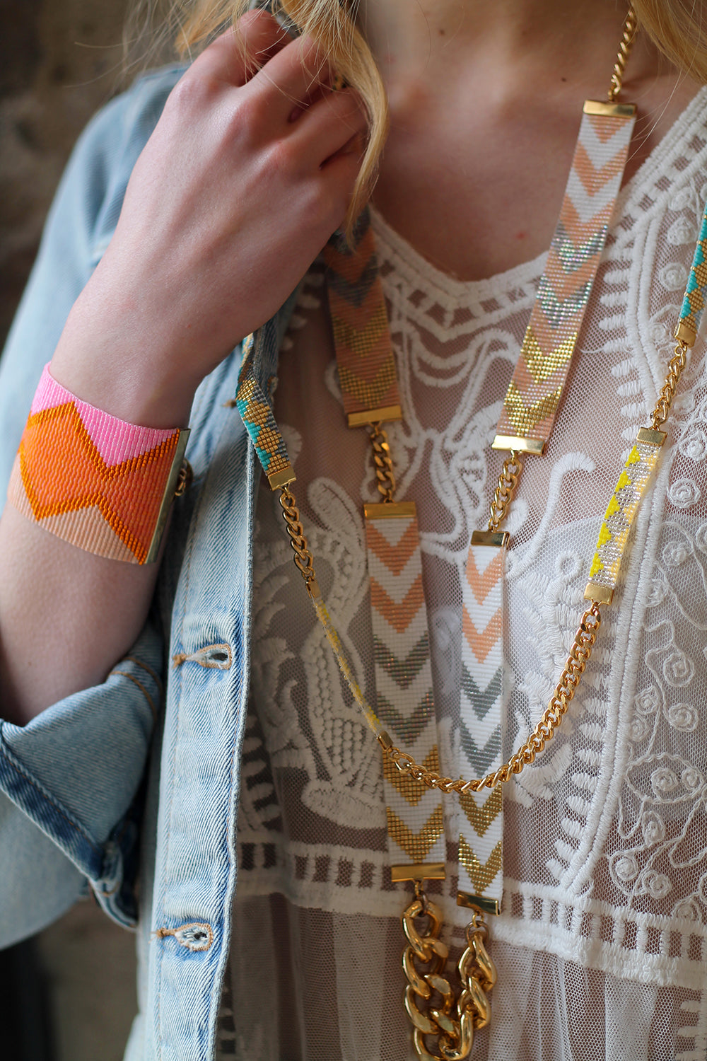 Pamplemousse XL Cuff Bracelet