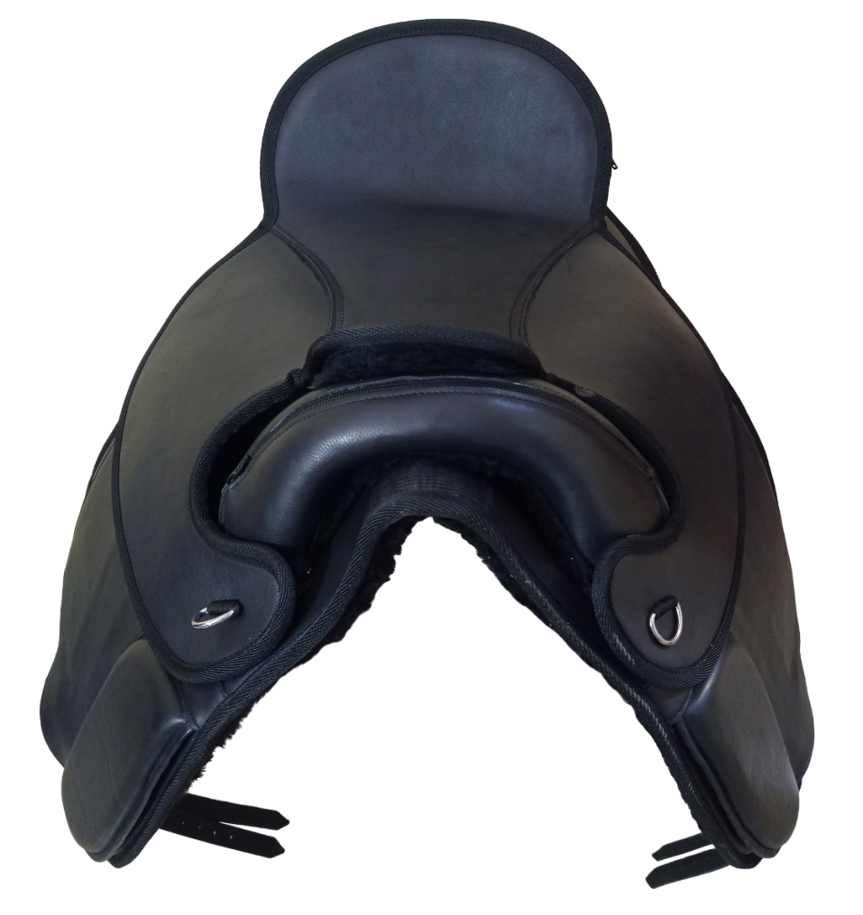 Treeless Synthetic Bareback Horse Saddle Tack Size 15" to 18" inches