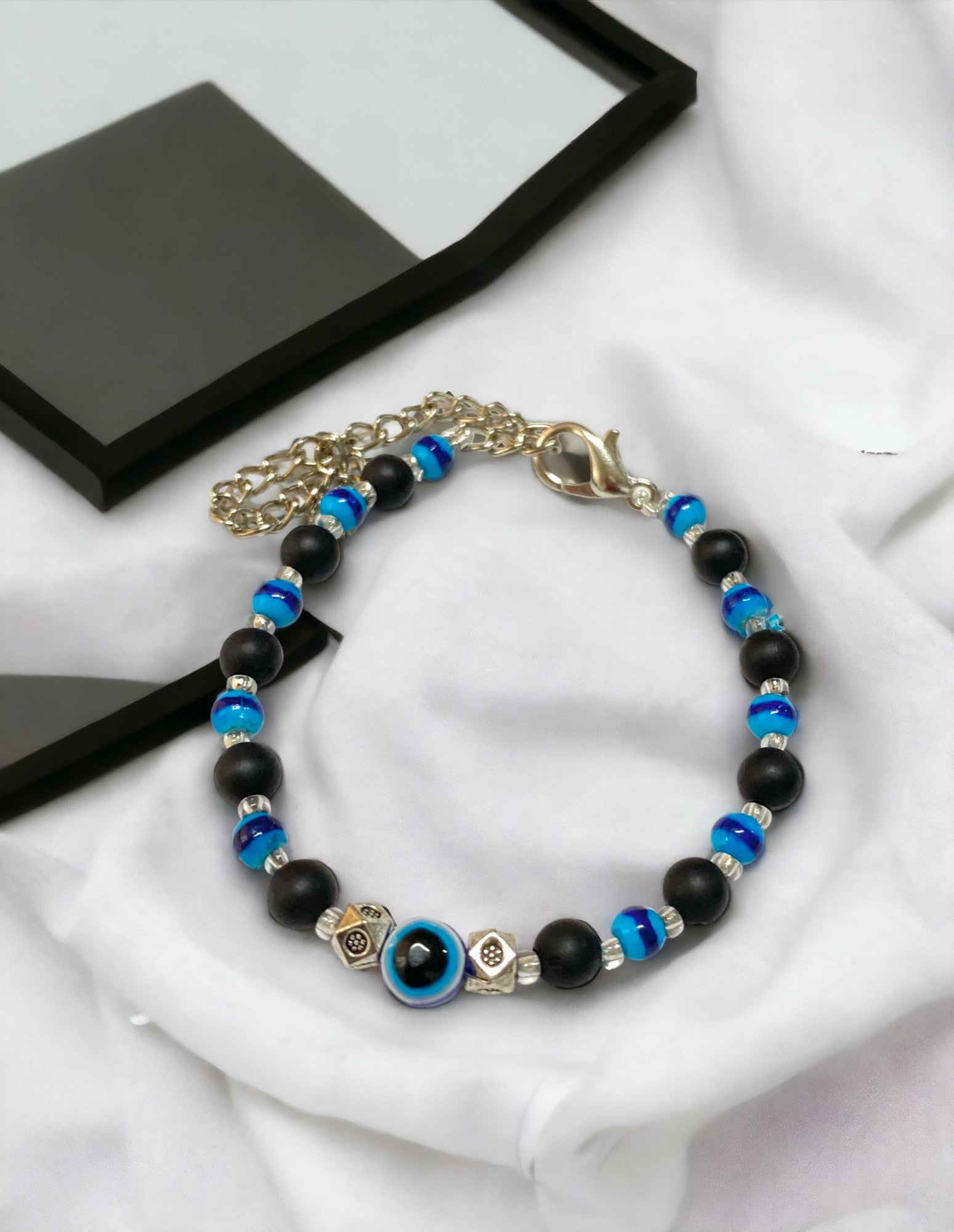 Fortune’s Shield Evil Eye Bracelet