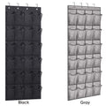 24 Pockets Over Door Hanging Shoe Storage Organizer Rack Holder Closet