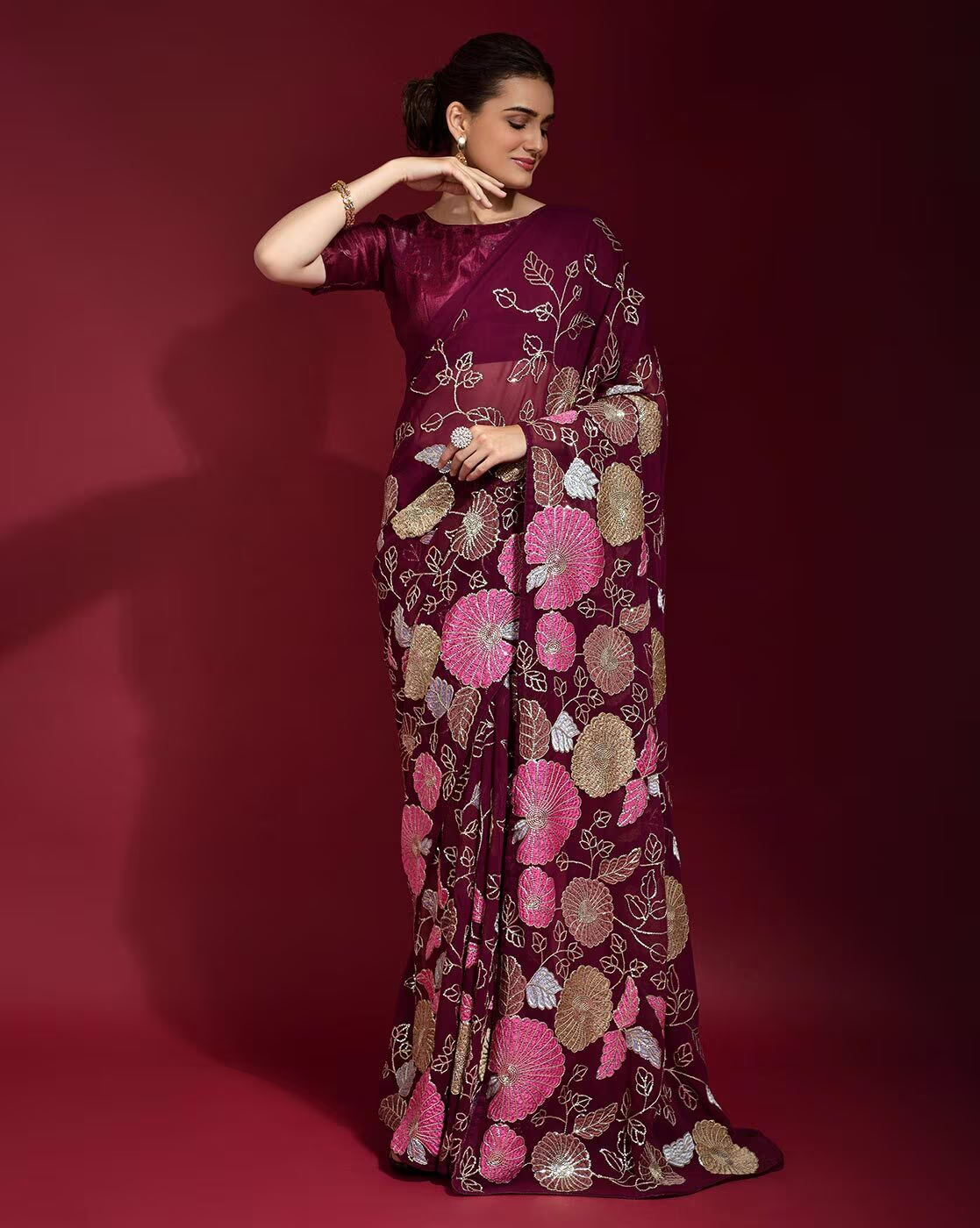 Women Printed Saree