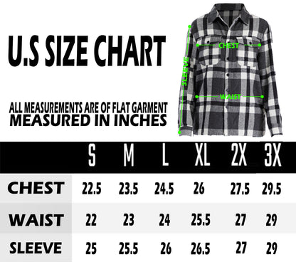 Lime Milo Boyfriend Oversized Soft Flannel Shacket, cozy plaid jacket with button closure and relaxed fit, hanging on a hanger.