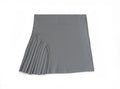 HALF-PLEATED MINI SKIRT