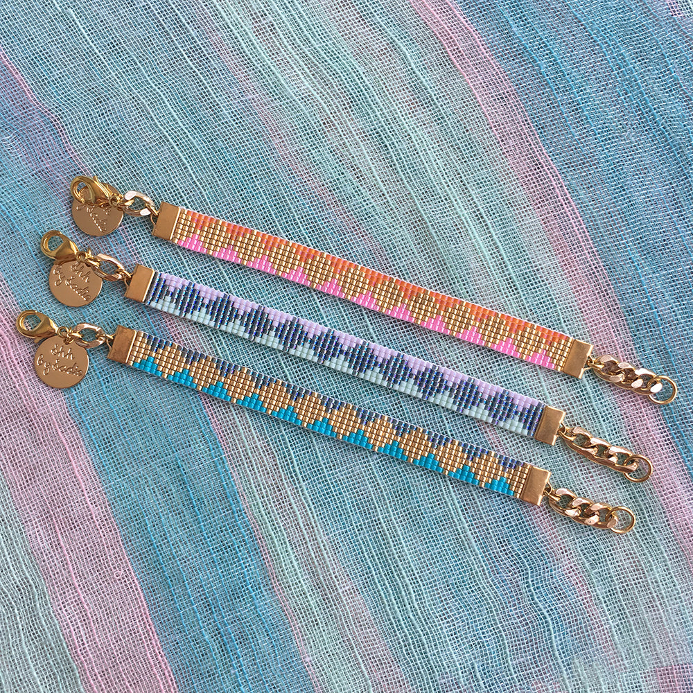 Skinny Soleil Bracelet - Yellow / Turquoise / Mint