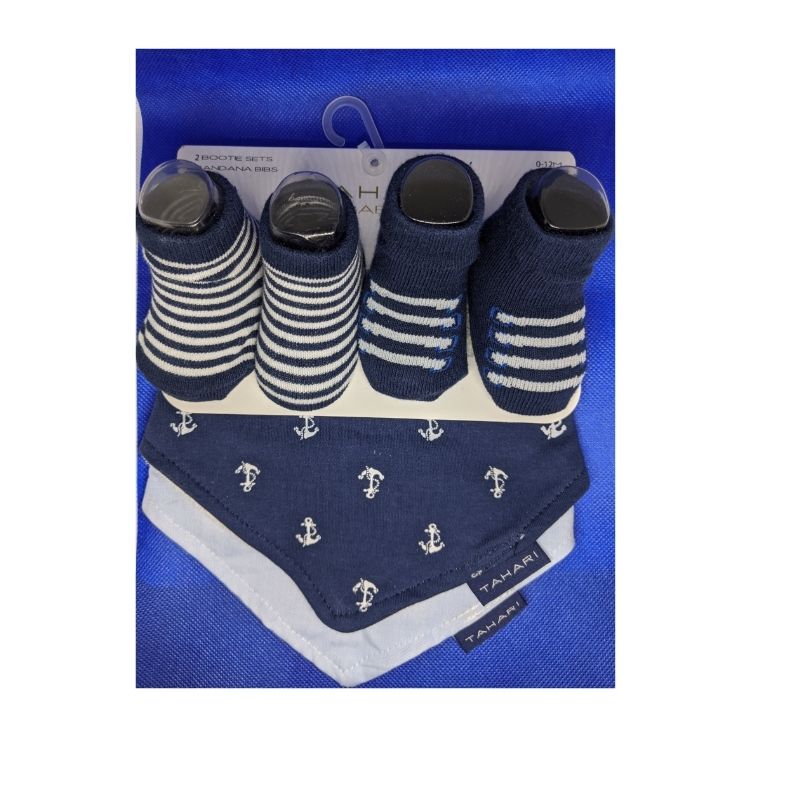 Baby Sock & Bib Set