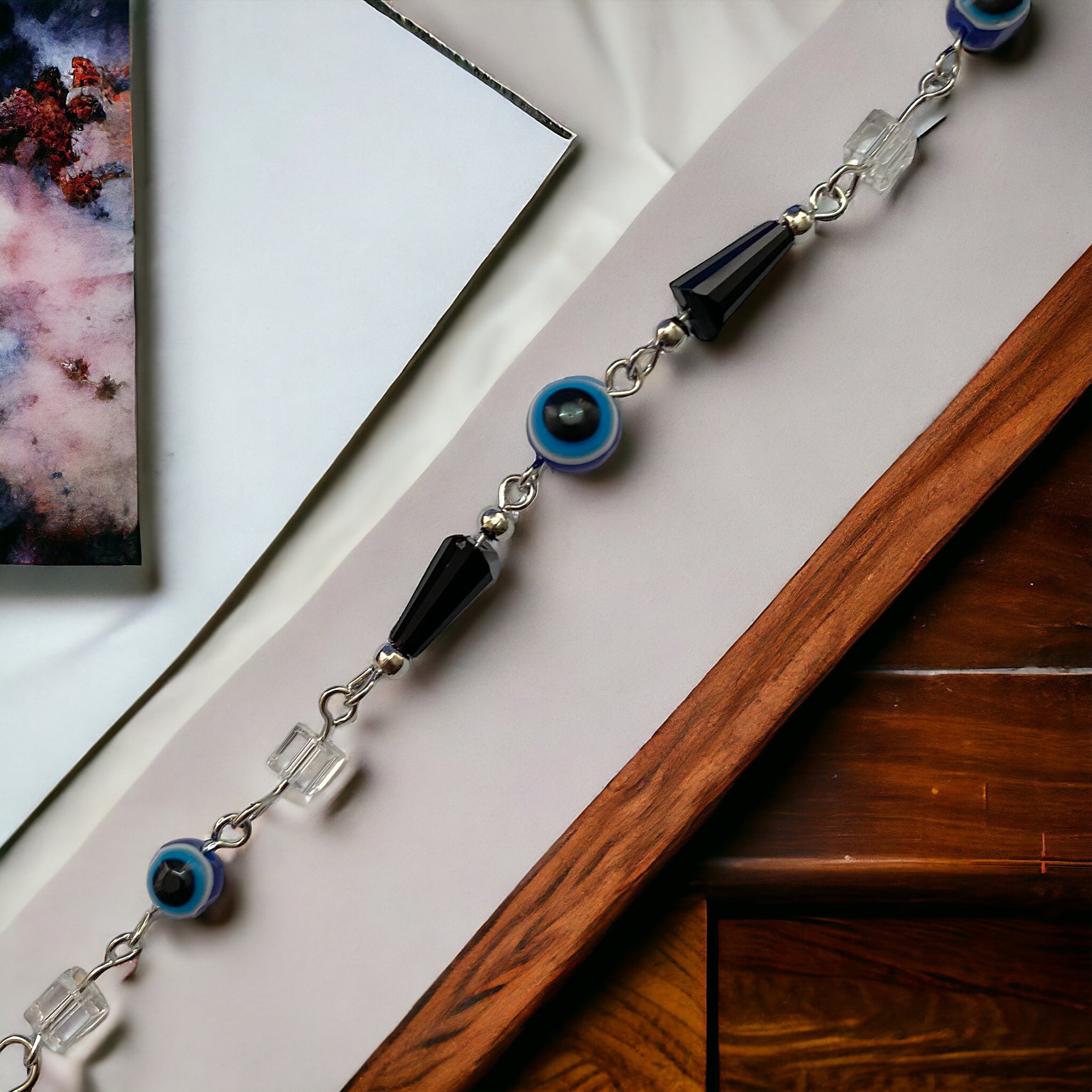 Fortune’s Shield Evil Eye Bracelet