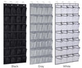 28 Pockets Over Door Hanging Shoe Storage Organizer Rack Holder Closet