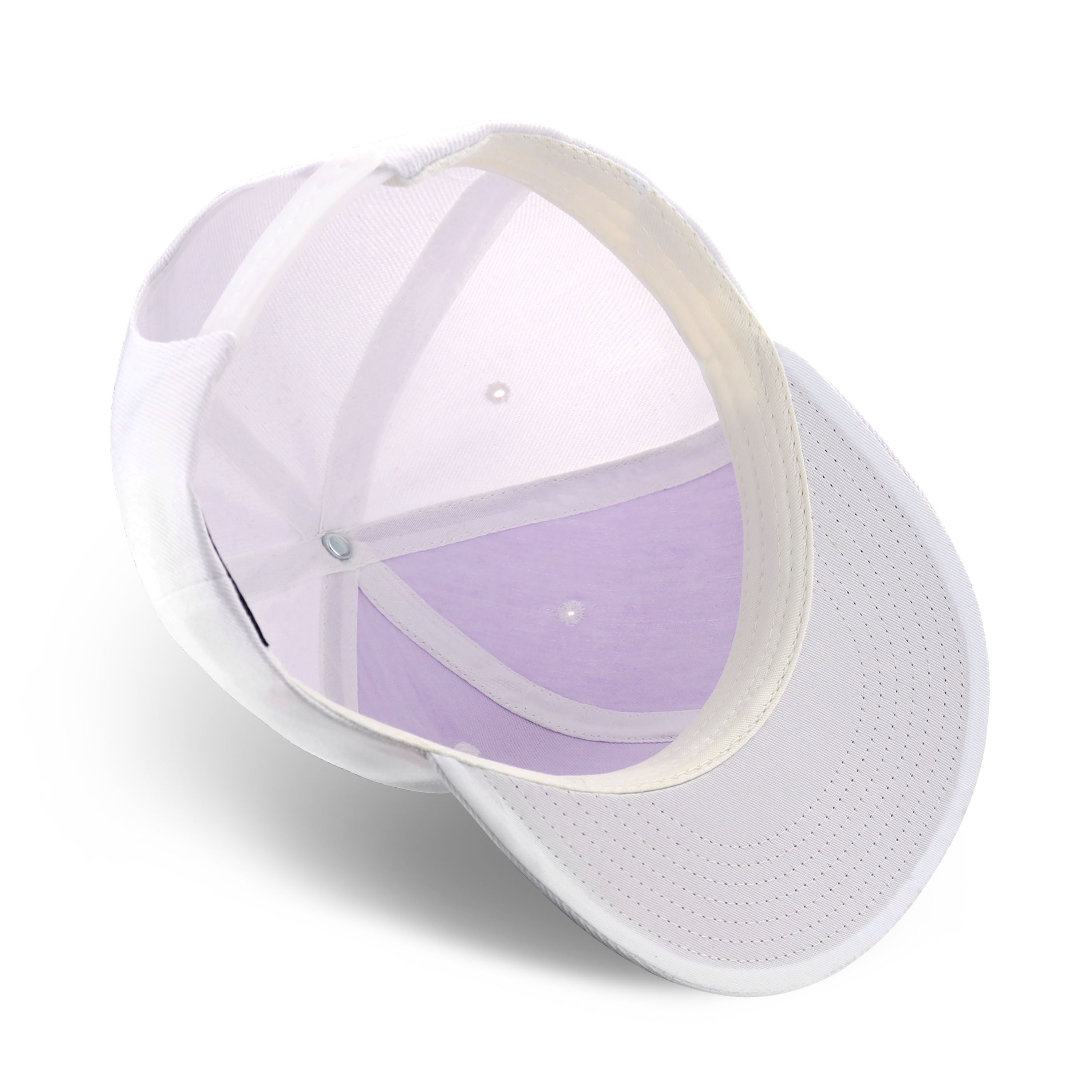 Classic Flat Bill Snapback – Polyester Adjustable Fit & Breathable