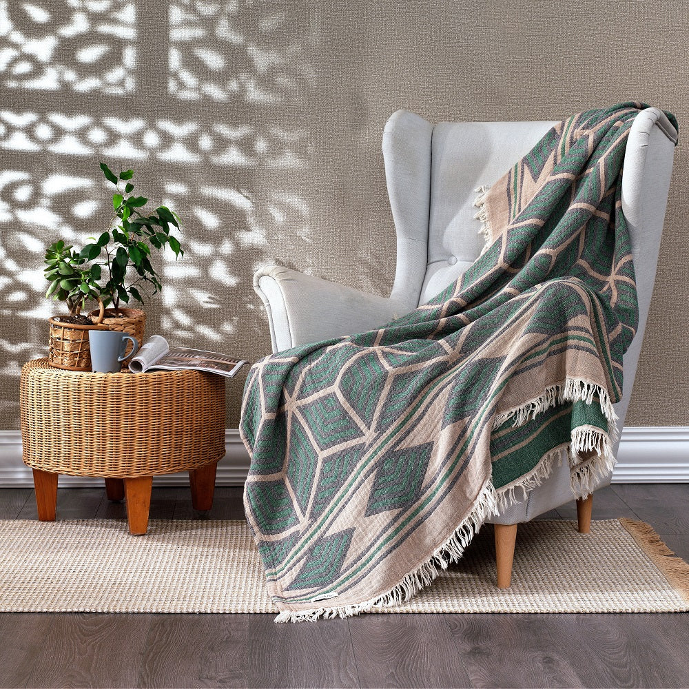 Ela Soft Jacquard Cotton Bedspread