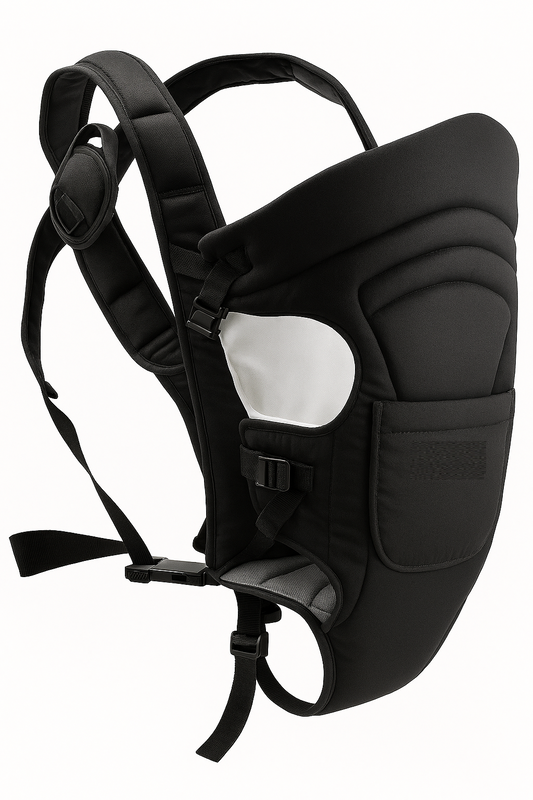 3-in-1 Ergonomic Adjustable Sling Carring Bag-Black & Grey