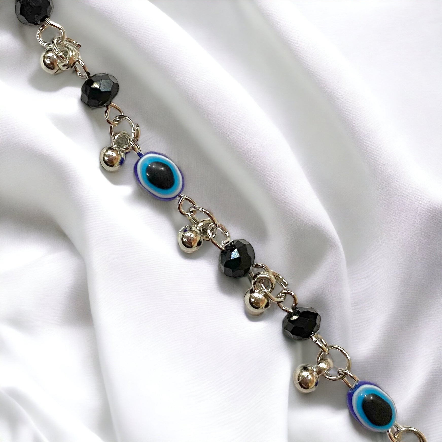 Fortune’s Shield Evil Eye Bracelet