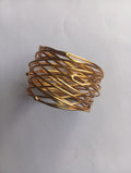 Gold Mash Wire napkin Ring