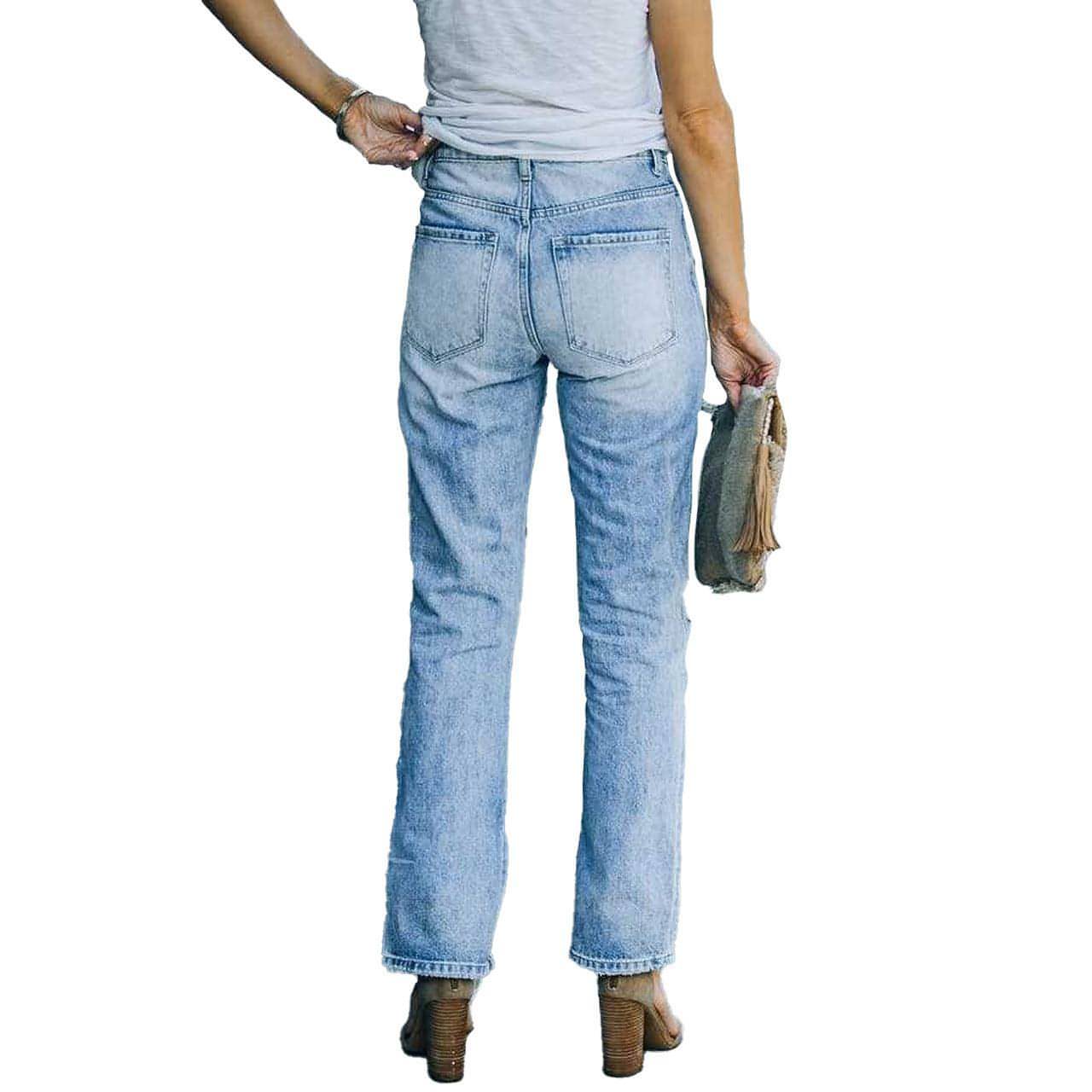 SkyFade™ - Fashion Street Washed Jeans