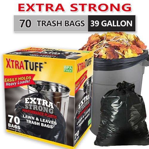 Boxed Disposable Garbage Bag 70 Pieces Puncture Tear Resistant Trash