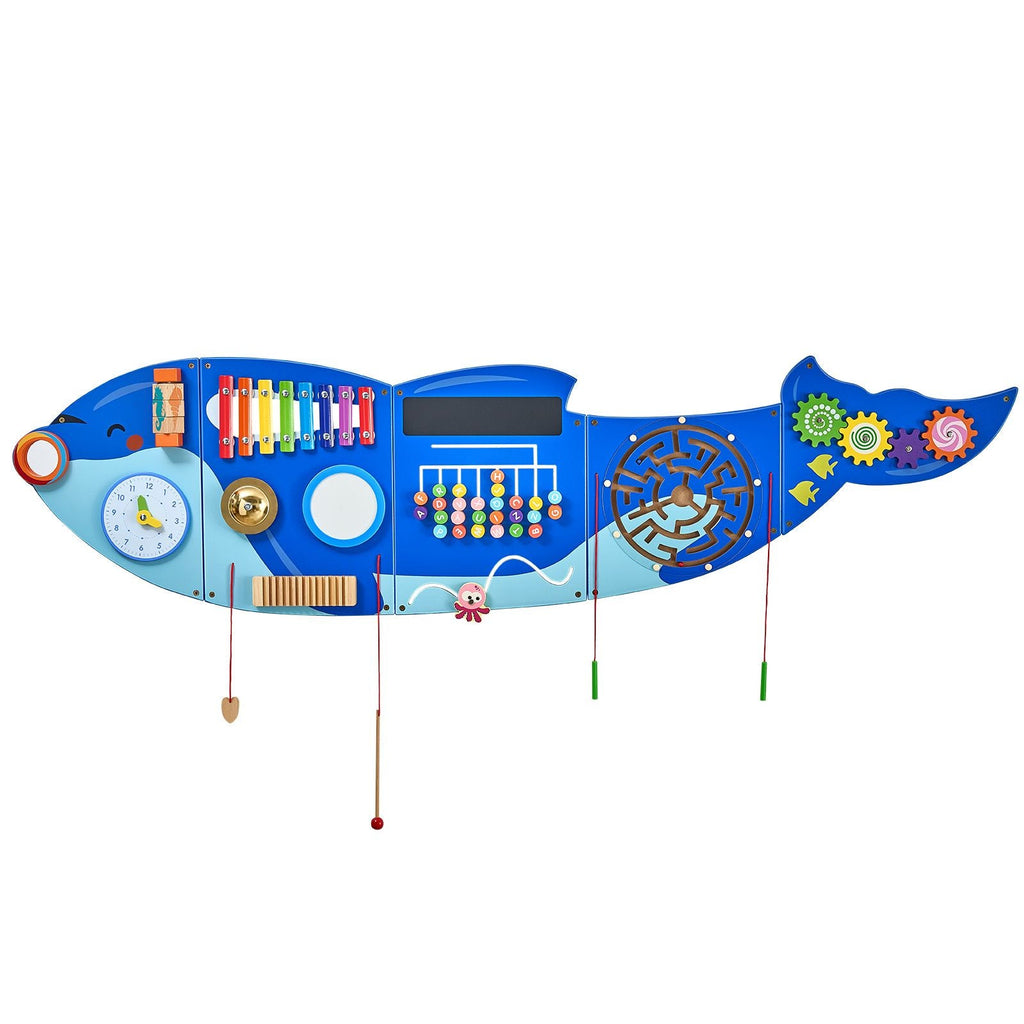 Orca Activity Wall Busy Board Panels, 12 Activities, Montessori