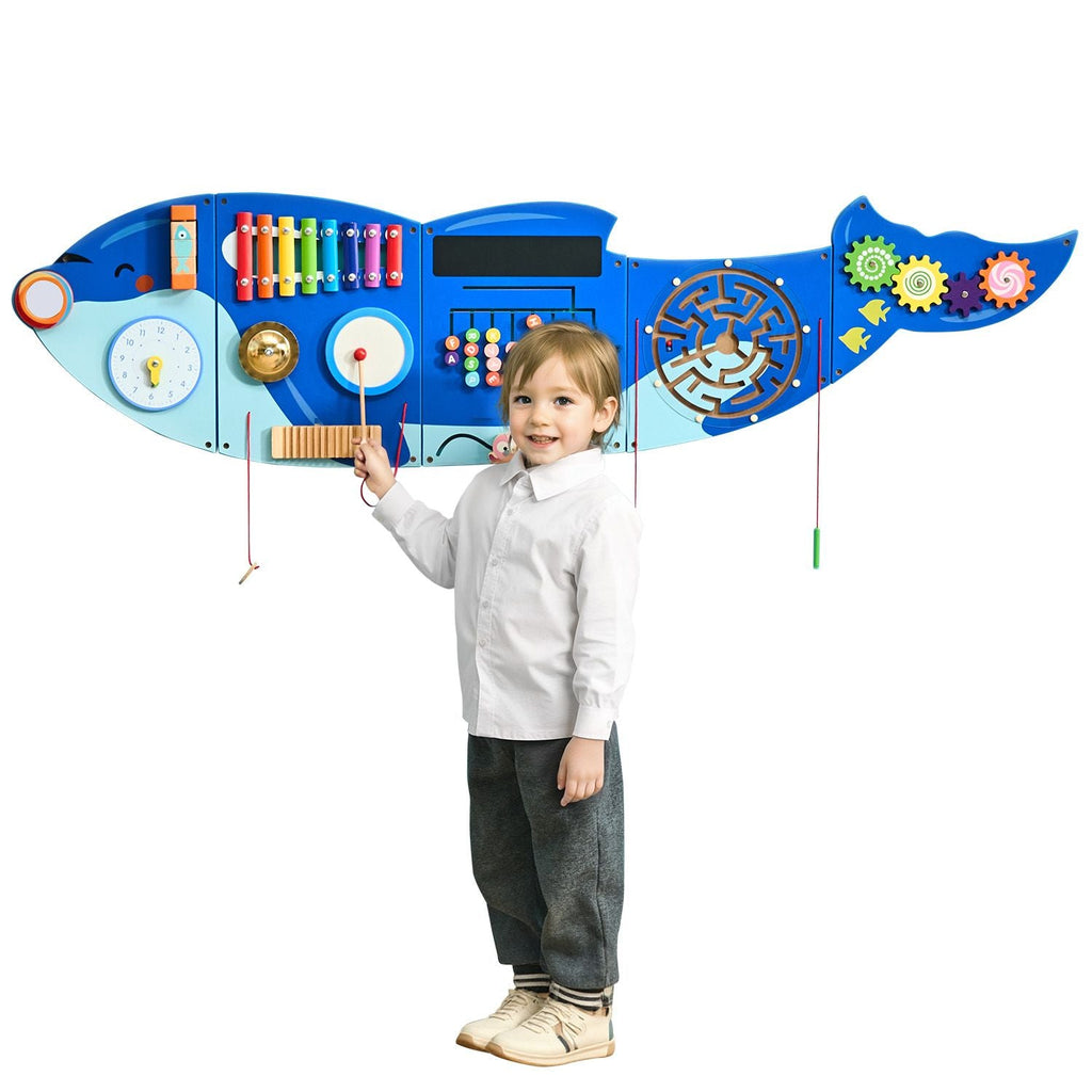 Orca Activity Wall Busy Board Panels, 12 Activities, Montessori