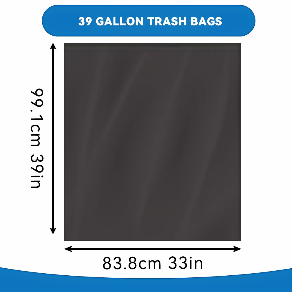Boxed Disposable Garbage Bag 70 Pieces Puncture Tear Resistant Trash
