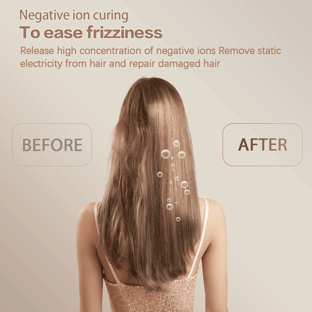 Professional Steam Hair Straightener Ceramic Tourmaline Ionic Flat