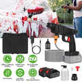 Cordless Pressure Washer 400PSI, 300W Portable Power Washer with 2
