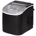 Portable Ice Maker Countertop with Handle, Self Cleaning Ice Maker